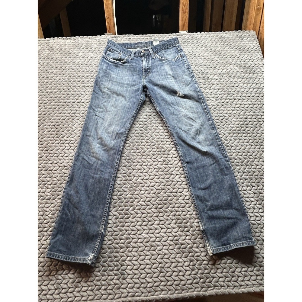 Cinch Jeans Womens 30x32 Bootcut Distressed Western Cowgirl Stretch Denim